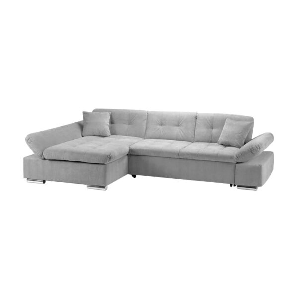 Malvi Sofabed Grey Left Hand Facing Corner